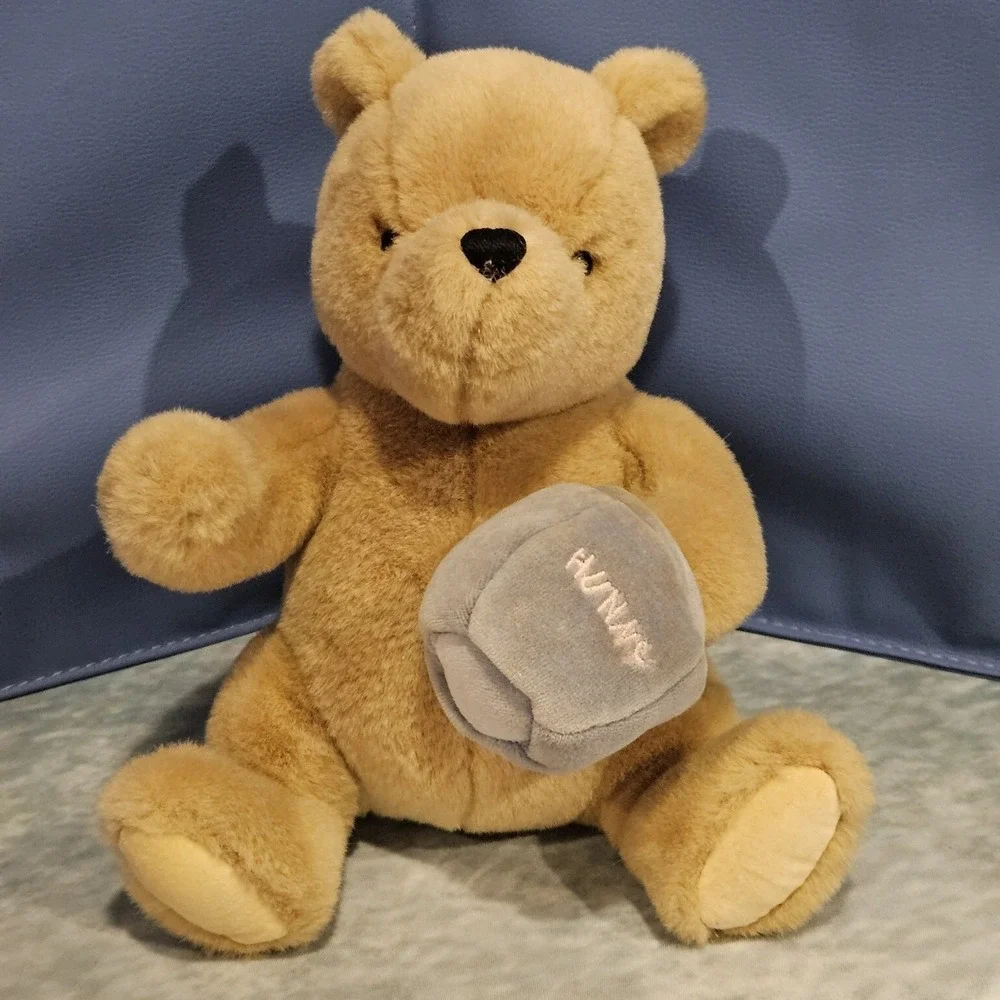 GUND Disney Winnie The‎ Pooh Musical Wind Up Plush Bear Baby Toy